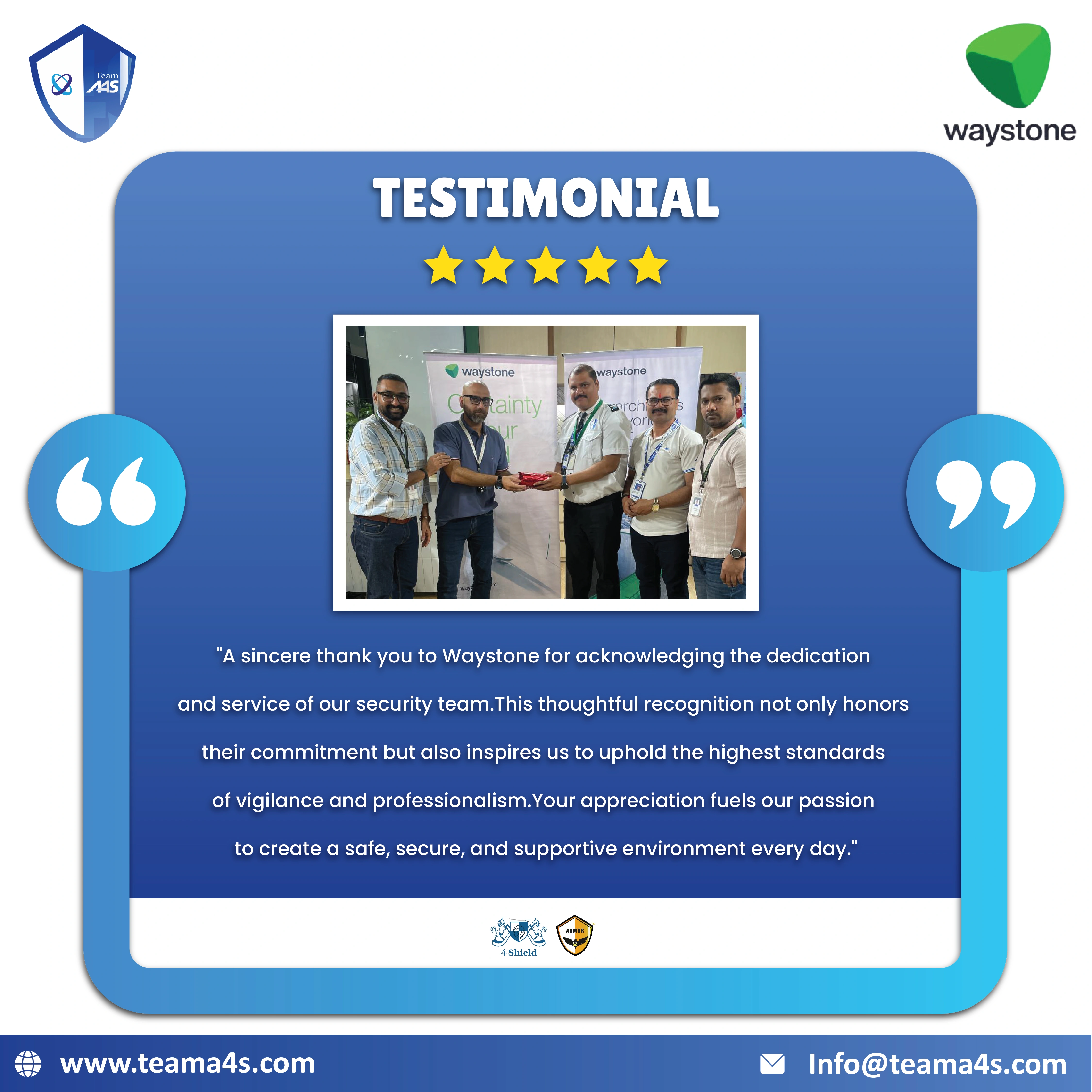testimonial