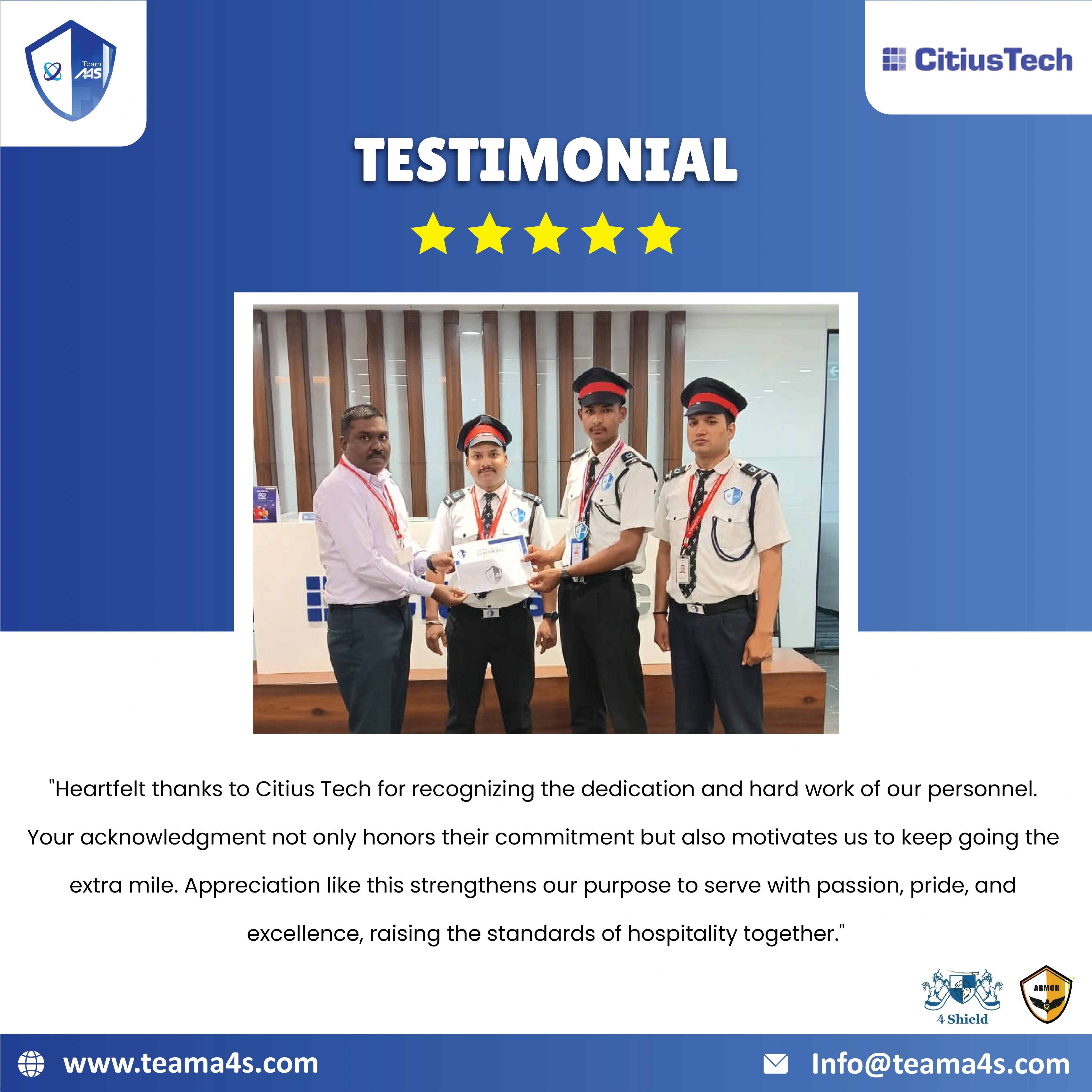 testimonial